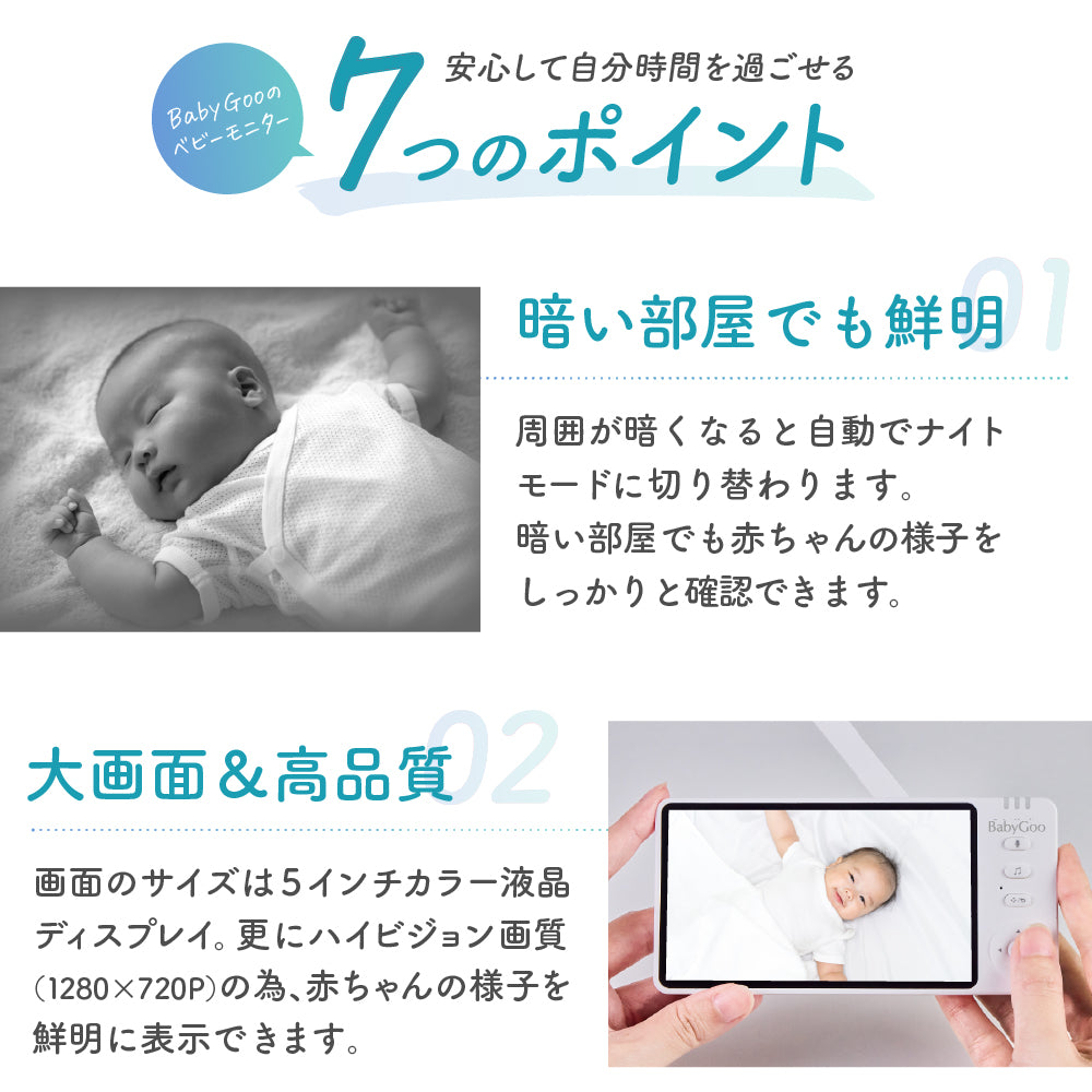 Baby Goo ベビーモニター BabyGoo|ベビーモニター – BabyGooオフィシャルショップ
