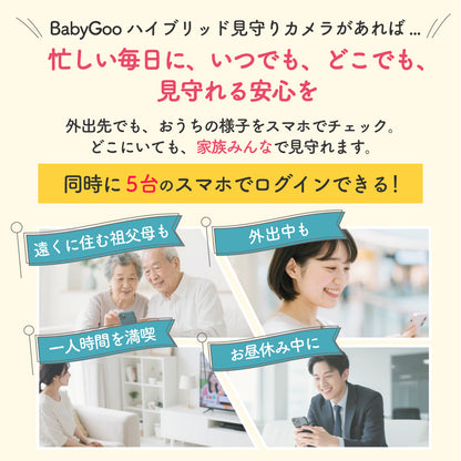 BabyGoo|ハイブリッド見守りカメラ
