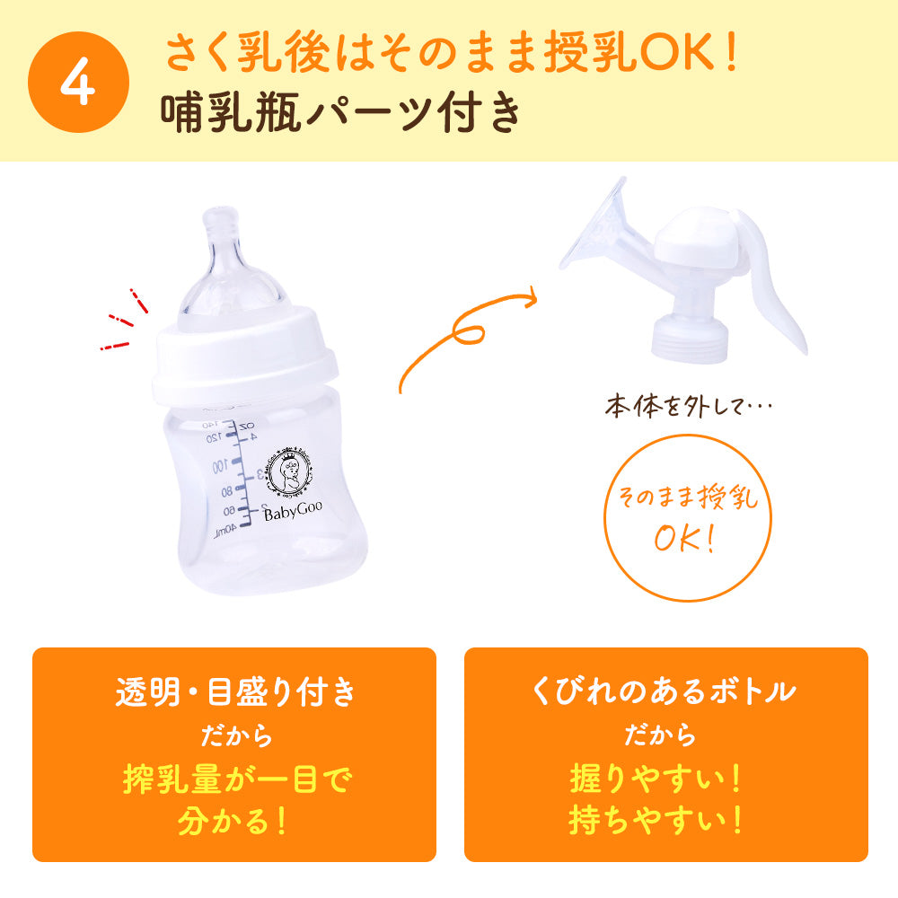 BabyGoo|手動さく乳器