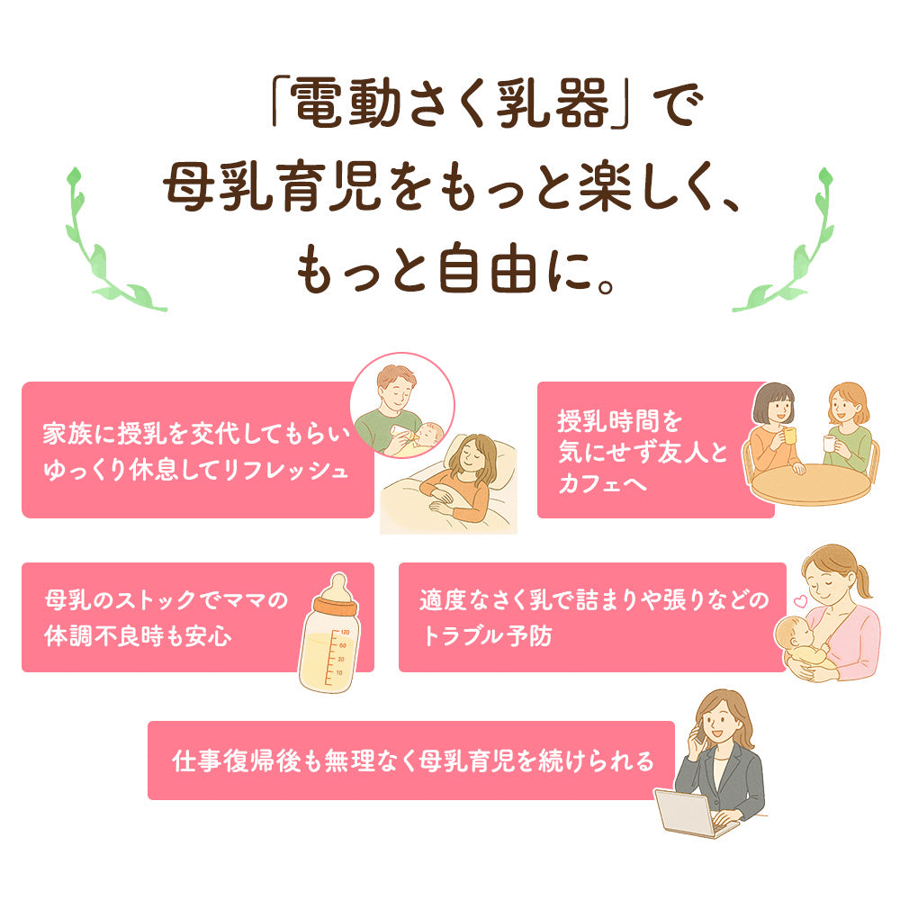 BabyGoo|電動さく乳器
